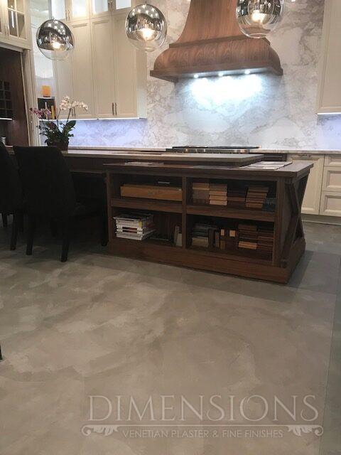 Marmorino floor